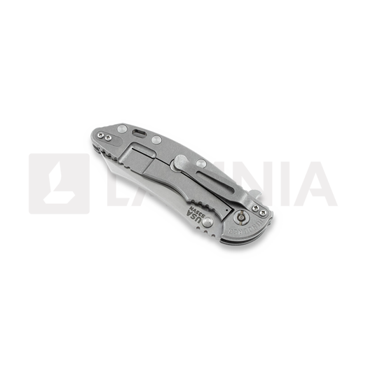 Hinderer XM-18 3,5" Skinner sulankstomas peilis, dark grey