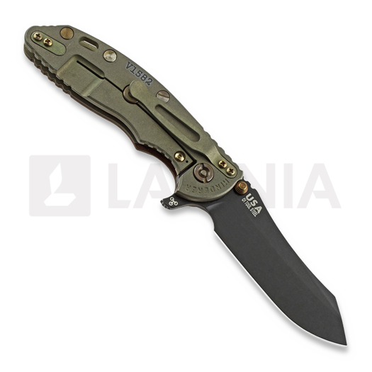 Hinderer XM-18 3.5 Skinner Tri-Way Vintage Series sulankstomas peilis, smooth