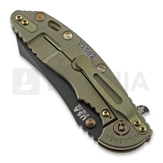 Hinderer XM-18 3.5 Skinner Tri-Way Vintage Series sulankstomas peilis, smooth