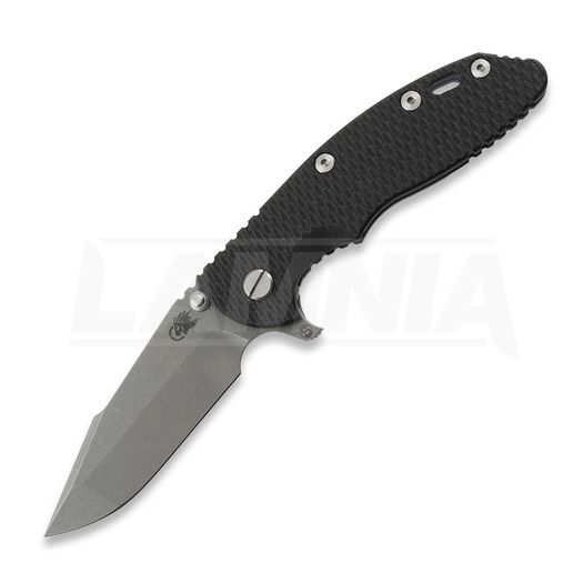 Hinderer XM-18 3.5 Skinny Harpoon Spanto 접이식 나이프, Magnacut, Battle Blue, 검정