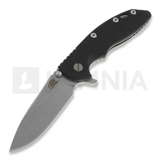 Hinderer XM-18 3,5" Slicer kääntöveitsi, musta