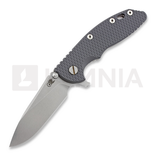 Hinderer XM-18 3,5" Slicer kääntöveitsi, Grey G-10