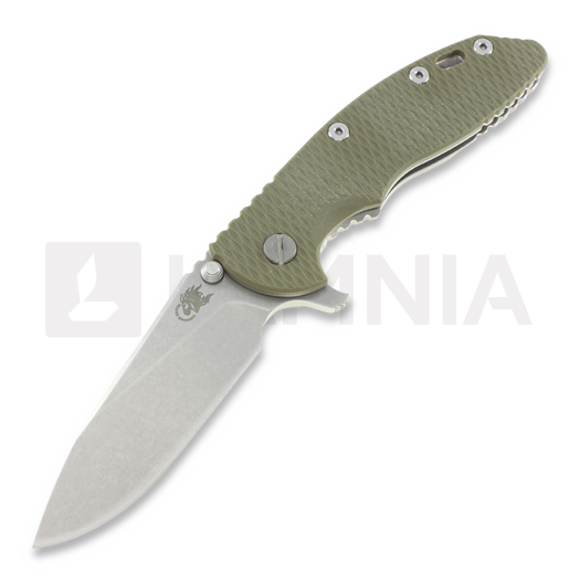 Hinderer XM-18 3,5" Slicer 접이식 나이프, 올리브색
