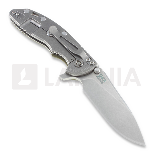 Hinderer XM-18 3,5" Slicer folding knife, olive drab