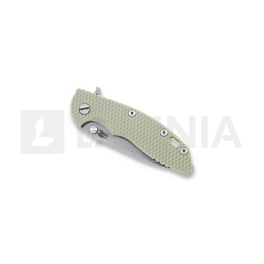 Coltello pieghevole Hinderer XM-18 3,5" Slicer, Sand G-10/Ti bronze