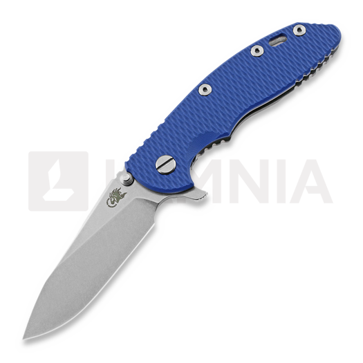 Nóż składany Hinderer XM-18 3.5 Slicer, stonewash, niebieska
