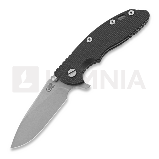 Складной нож Hinderer XM-18 3.5 Slicer, working finish, чёрный