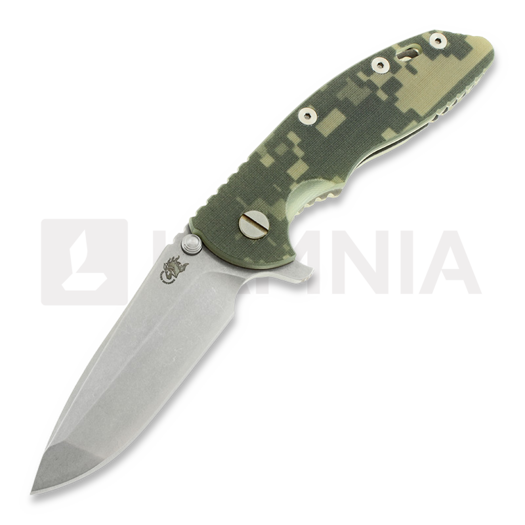 Сгъваем нож Hinderer XM-18 3,5" Spanto, acu camo