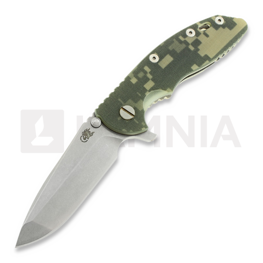 Briceag Hinderer XM-18 3,5" Spanto, acu camo