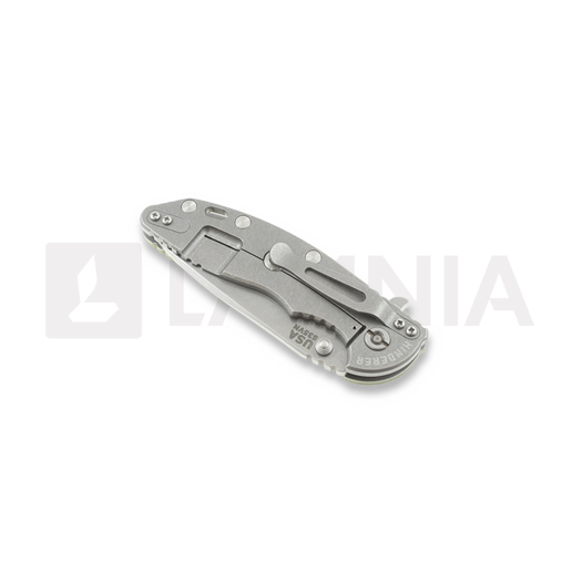 Coltello pieghevole Hinderer XM-18 3,5" Spanto, acu camo