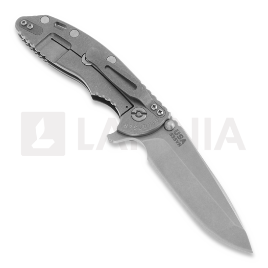 Coltello pieghevole Hinderer XM-18 3,5" Spanto, nero