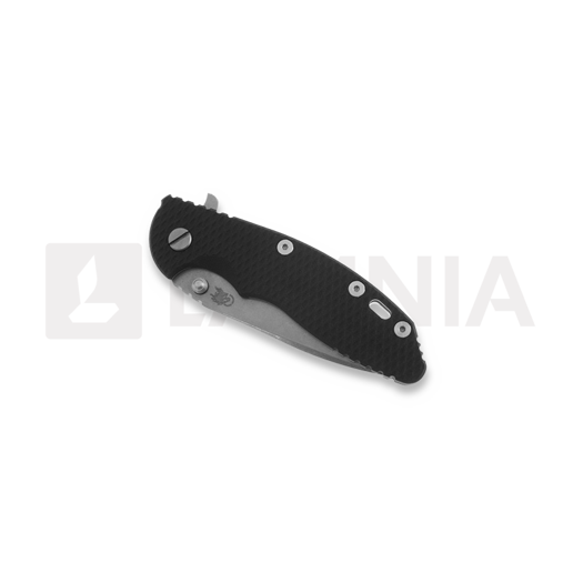Hinderer XM-18 3,5" Spanto sulankstomas peilis, juoda