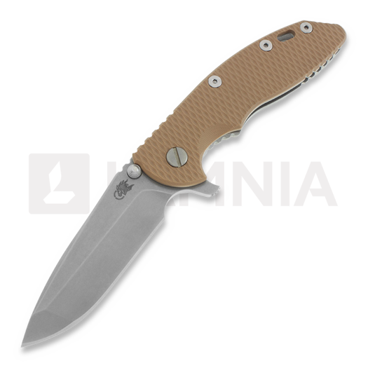 Navalha Hinderer XM-18 3,5" Spanto, coyote brown