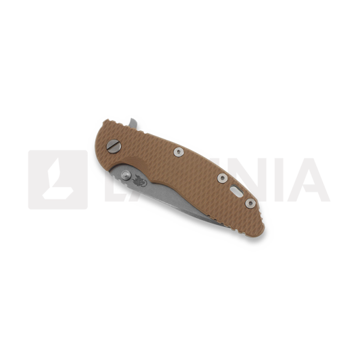 Coltello pieghevole Hinderer XM-18 3,5" Spanto, coyote brown