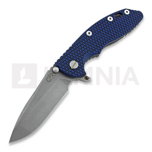 Navaja Hinderer XM-18 3,5" Spanto Fatty, blue/black
