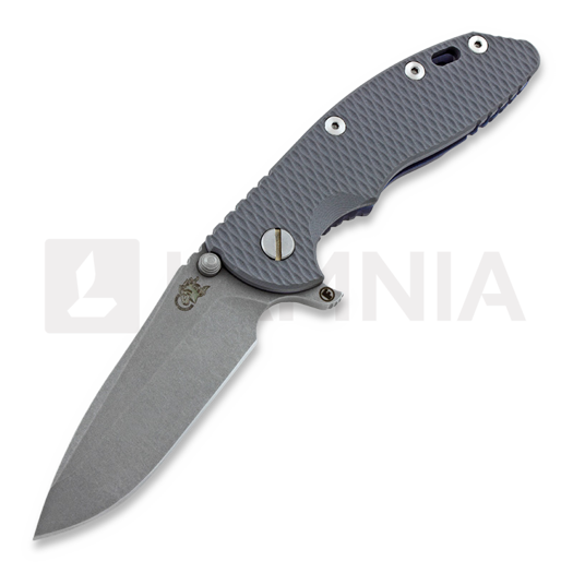Coltello pieghevole Hinderer XM-18 3,5" Spanto Fatty, grigio