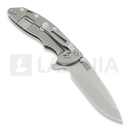 Hinderer XM-18 3,5" Spanto folding knife, grey