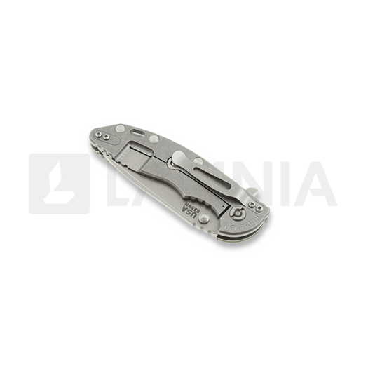Coltello pieghevole Hinderer XM-18 3,5" Spanto, grigio