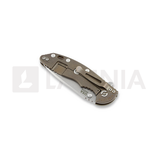 Coltello pieghevole Hinderer XM-18 3,5" Spanto, verde
