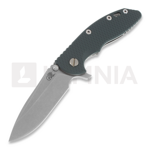 Couteau pliant Hinderer XM-18 3,5" Spear Point, dark green