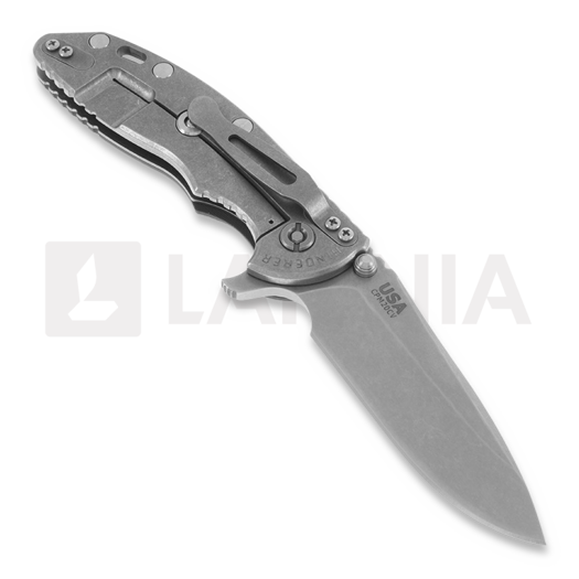 Coltello pieghevole Hinderer XM-18 3,5" Spear Point, dark green