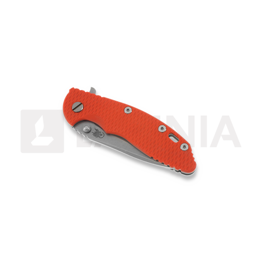 Hinderer XM-18 3,5" Spear Point sulankstomas peilis, oranžinėnge