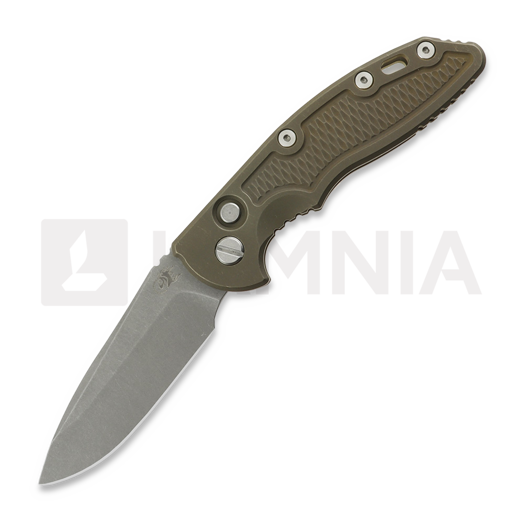 Hinderer XM-18 3.5 Spearpoint Automatic, Battle Bronze