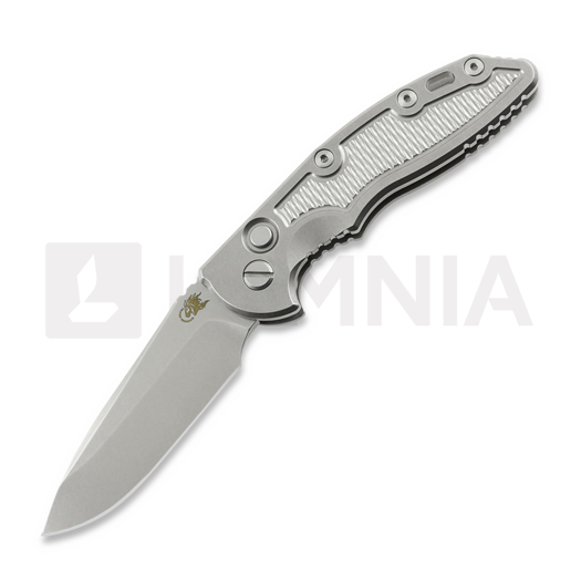 Hinderer XM-18 3.5 Spearpoint Automatic 折り畳みナイフ, Stonewash