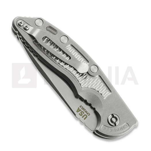 Coltello pieghevole Hinderer XM-18 3.5 Spearpoint Automatic, Stonewash