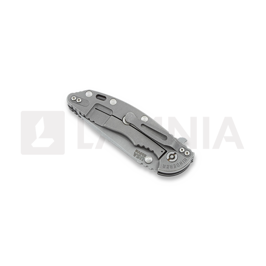 Coltello pieghevole Hinderer XM-18 3,5" Spearpoint, nero