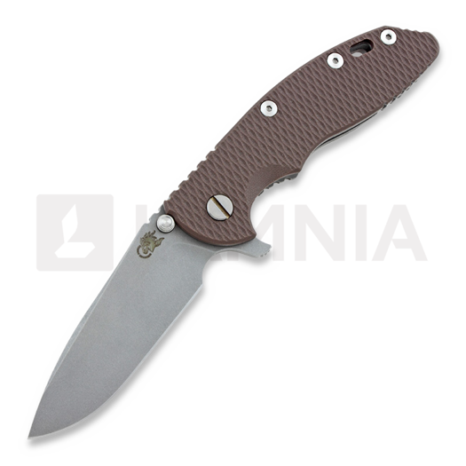 Hinderer XM-18 3,5" Spearpoint összecsukható kés, FDE
