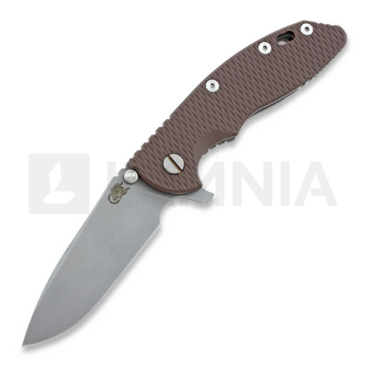 Hinderer XM-18 3,5" Spearpoint összecsukható kés, FDE