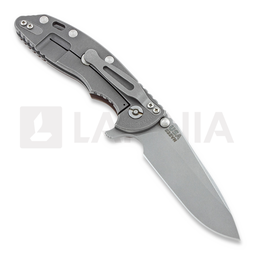 Hinderer XM-18 3,5" Spearpoint sulankstomas peilis, FDE