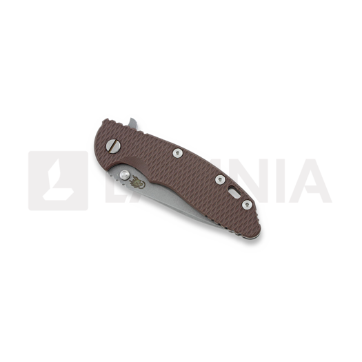 Hinderer XM-18 3,5" Spearpoint sulankstomas peilis, FDE