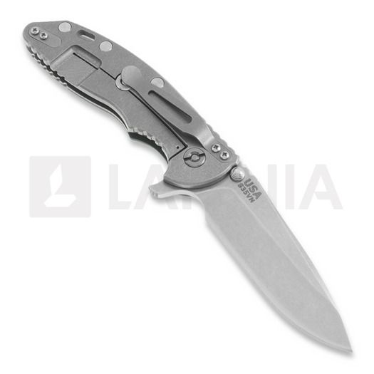Coltello pieghevole Hinderer XM-18 3,5" Spearpoint, foliage