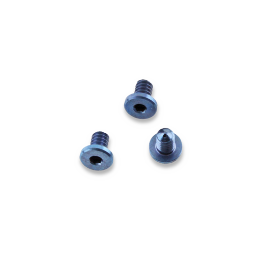 Hinderer XM-18 3.5 Ti Handle Screws Set Of 3, 藍色