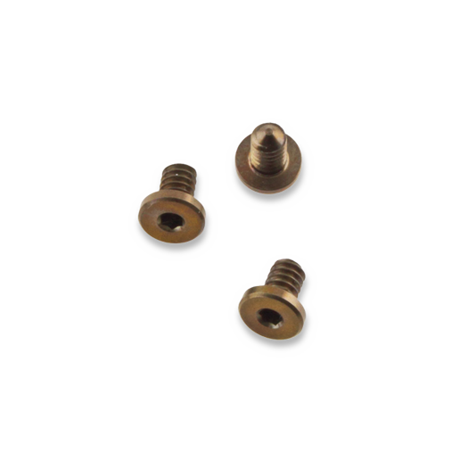 Hinderer XM-18 3.5 Ti Handle Screws Set Of 3, bronze