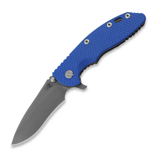 Hinderer XM-18 3.5 Tri-Way Recurve Battle Bronze, Blue