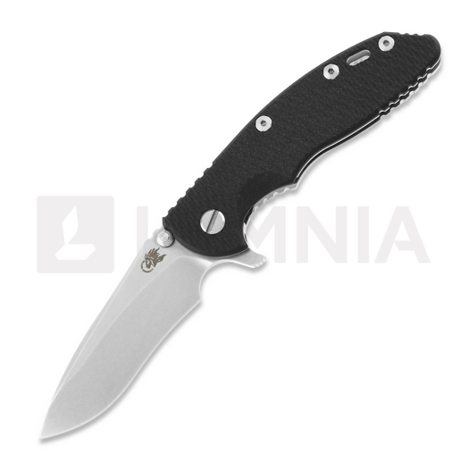 Складной нож Hinderer XM-18 3.5 Tri-Way Recurve Stonewash, Black
