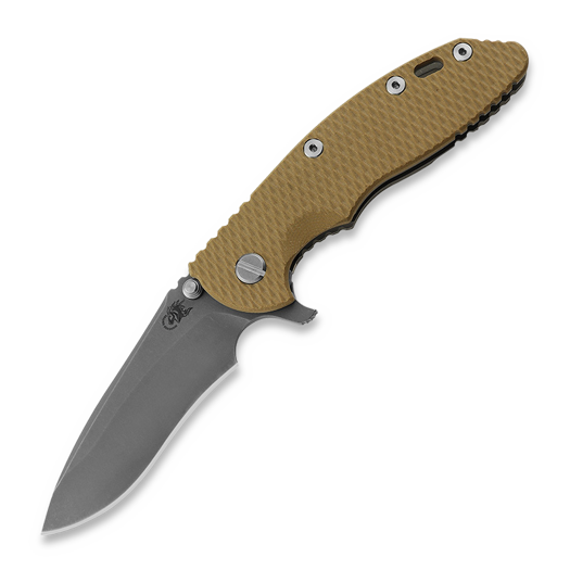 Hinderer XM-18 3.5 Tri-Way Recurve Working Finish, Coyote