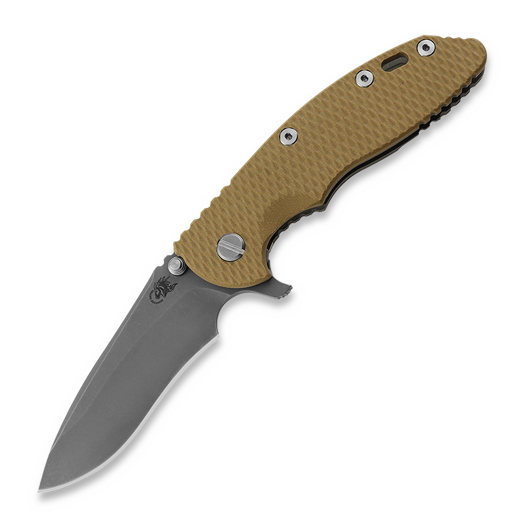 Hinderer XM-18 3.5 Tri-Way Recurve Working Finish, Coyote