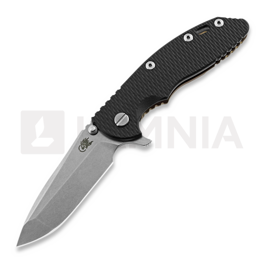 Hinderer XM-18 3.5 Tri-Way Spanto összecsukható kés, sw bronze, zöld, fekete