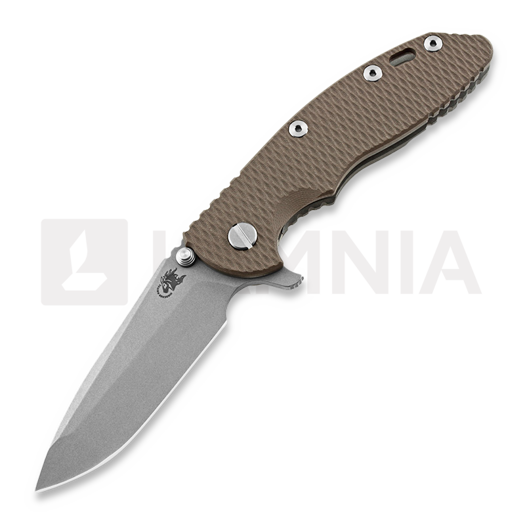 Hinderer XM-18 3.5 Tri-Way Spanto folding knife, working finish, fde