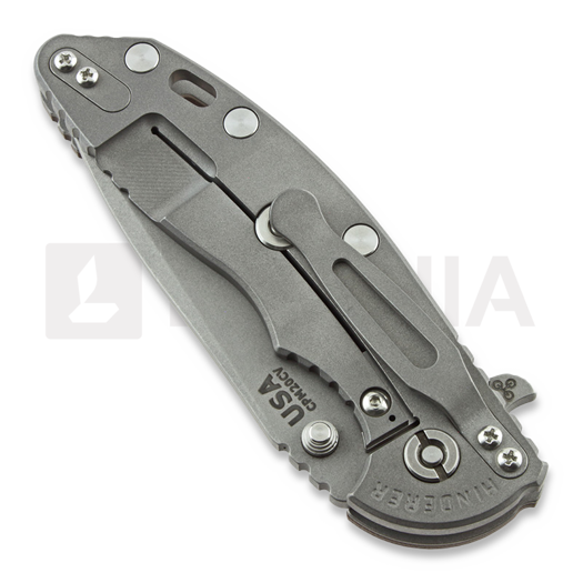 Hinderer XM-18 3.5 Tri-Way Spanto kääntöveitsi, working finish, fde