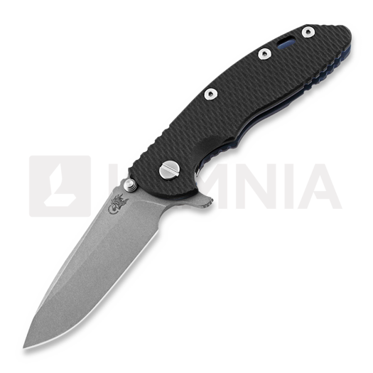 Hinderer XM-18 3.5 Tri-Way Spearpoint vouwmes, battle blue, zwart
