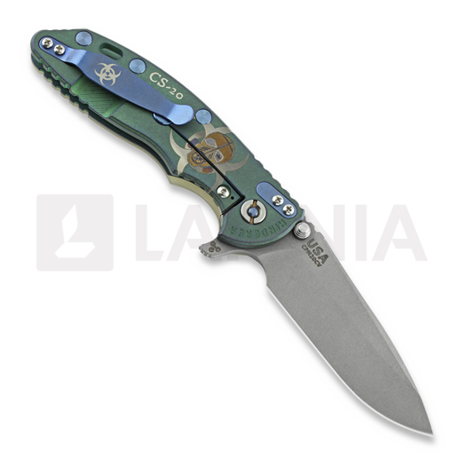 Hinderer XM-18 3.5 Tri-Way Spearpoint Containment Series 折叠刀