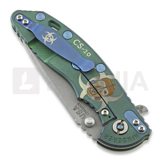 Hinderer XM-18 3.5 Tri-Way Spearpoint Containment Series 折叠刀