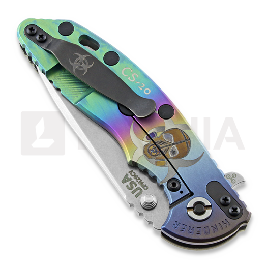 Hinderer XM-18 3.5 Tri-Way Spearpoint Containment Series sulankstomas peilis