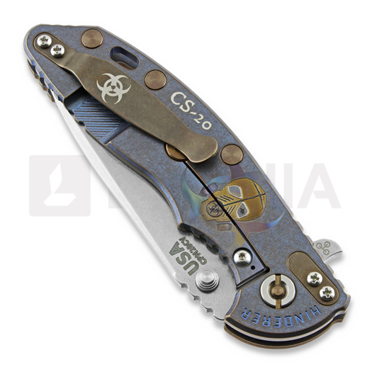 Coltello pieghevole Hinderer XM-18 3.5 Tri-Way Spearpoint Containment Series