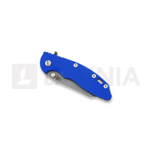 Coltello pieghevole Hinderer XM-18 3,5" Wharncliffe Fatty, blu